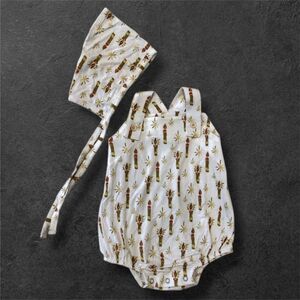 Kate Quinn Candles Country Bubble & Elf Hat Size 0/3M Bamboo Christmas Holiday